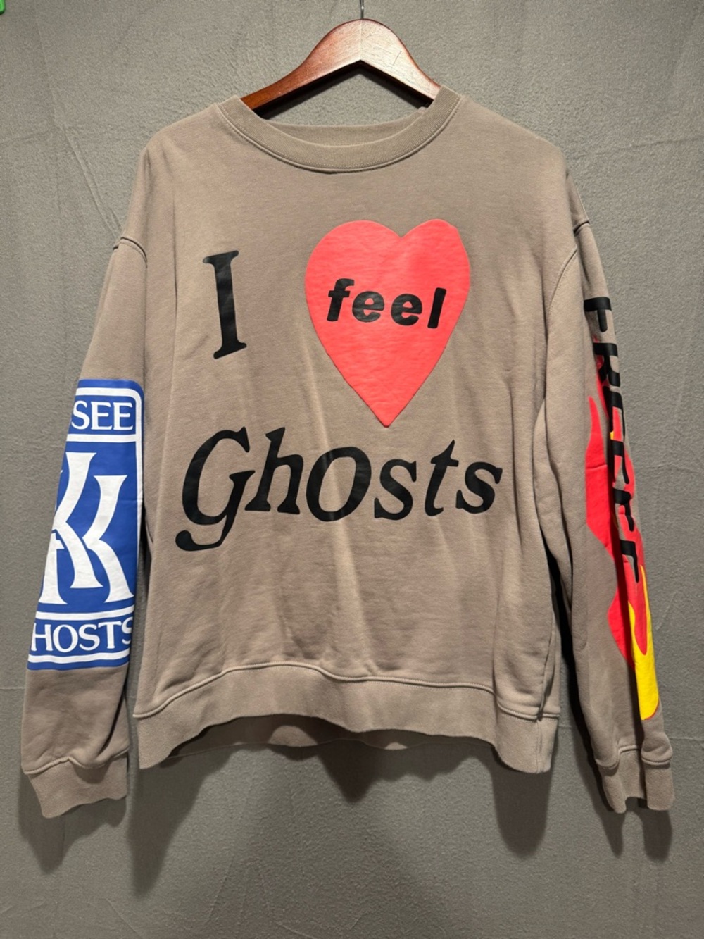 I Feel Ghosts 2018 Kanye West and Kid Cudi Graphic Sweatshirt
